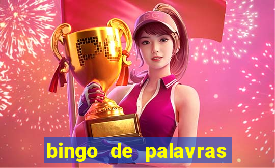 bingo de palavras cha de bebe